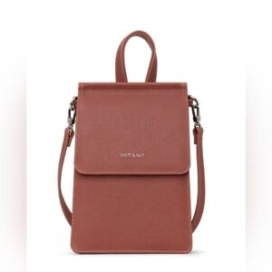 Matt & Nat Vintage Thessa Vegan Pink Crossbody Bag